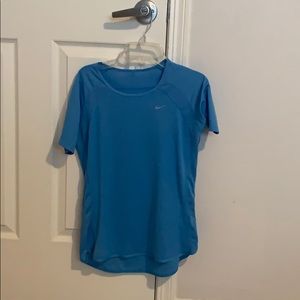 Baby Blue Nike Dri-Fit workout tee
